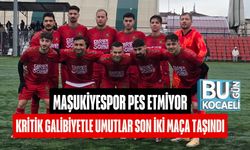 Maşukiyespor Pes Etmiyor: Kritik Galibiyetle Umutlar Son İki Maça Taşındı