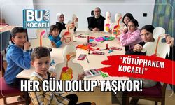 “Kütüphanem Kocaeli” Her Gün Dolup Taşıyor!