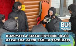 Kuzuyayla Kızak Pisti’nde Olası Kazalara Karşı Sağlık Tatbikatı