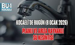 Kocaeli’de Bugün (8 Ocak 2026) Planlı ve Arıza Kaynaklı Su Kesintisi