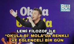 Lemi Filozof ile “Okula Bi’ Mola”da Renkli ve Eğlenceli Bir Gün
