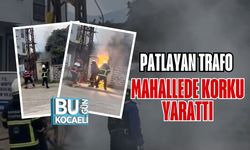 Patlayan Trafo Mahallede Korku Yarattı