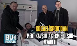 Kocaelispor’dan Mert Kavşut’a Geçmiş Olsun Ziyareti