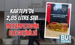 Kartepe'de 2,85 Litre Sıvı Metamfetamin Ele Geçirildi