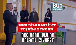 MHP Dilovası İlçe Teşkilatı’ndan ABC Anaokulu’na Anlamlı Ziyaret