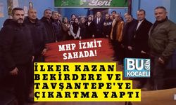 MHP İzmit Sahada! İlker Kazan Bekirdere ve Tavşantepe'ye Çıkartma Yaptı