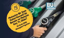 Motorine Bir Zam Daha! Kocaeli'de Benzin ve Motorin Kaç TL Oldu? 23 Ocak 2026 Akaryakıt Fiyatları