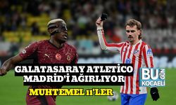 Galatasaray Atletico Madrid'i Ağırlıyor:  Muhtemel 11'ler