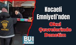 Kocaeli Emniyeti’nden Okul Çevrelerinde Denetim