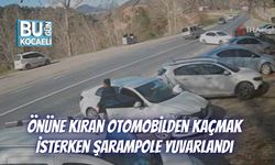 Önüne Kıran Otomobilden Kaçmak İsterken Şarampole Yuvarlandı
