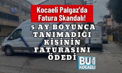 Kocaeli Palgaz'da Fatura Skandalı! 5 Ay Boyunca Tanımadığı Kişinin Faturasını Ödedi