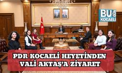 PDR Kocaeli Heyetinden Vali Aktaş’a Ziyaret