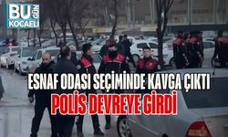 Esnaf Odası Seçiminde Kavga Çıktı, Polis Devreye Girdi