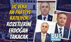 Üç Vekil AK Parti’ye Katılıyor: Rozetlerini Erdoğan Takacak