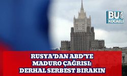 Rusya’dan ABD’ye Maduro Çağrısı: Derhal Serbest Bırakın