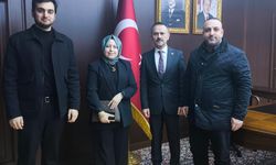 Sanayi Gazetesi Genel Müdürü Nuran Yazar Ayar’dan Vali Aktaş’a Ziyaret