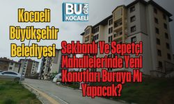 Kocaeli Büyükşehir Belediyesi Sekbanlı Ve Sepetçi Mahallelerinde Yeni Konutları Buraya Mı Yapacak?
