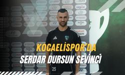 Kocaelispor’da Serdar Dursun Sevinci