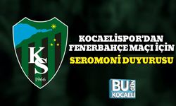 Kocaelispor'dan Fenerbahçe Maçı İçin Seromoni Duyurusu