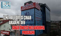 İzmit Belediyesi Çınar Akademi’den Sınav Öncesi Hızlandırma Programı