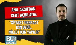 Anıl Aksu’dan Sert Açıklama: “Siyaset Menfaat İçin Değil, Millet İçin Yapılır”