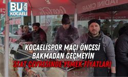 Kocaelispor Maçı Öncesi Bakmadan Geçmeyin: Stat Çevresinde Yemek Fiyatları