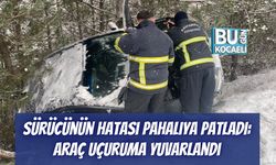 Sürücünün Hatası Pahalıya Patladı: Araç Uçuruma Yuvarlandı