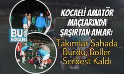 Kocaeli Amatör Maçlarında Şaşırtan Anlar: Takımlar Sahada Durdu, Goller Serbest Kaldı