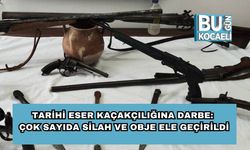 Tarihi Eser Kaçakçılığına Darbe: Çok Sayıda Silah ve Obje Ele Geçirildi