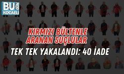 Kırmızı Bültenle Aranan Suçlular Tek Tek Yakalandı: 40 İade