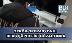 Terör Operasyonu! DEAŞ Şüphelisi Gözaltında