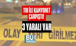 TIR İle Kamyonet Çarpıştı! 3 Yaralı Var