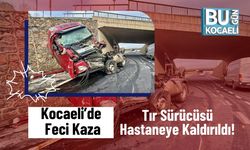 Kocaeli’de Feci Kaza: Tır Sürücüsü Hastaneye Kaldırıldı!