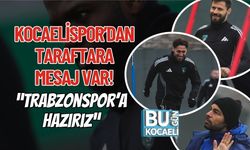 Kocaelispor’dan Taraftara Mesaj Var! “Trabzonspor’a Hazırız”