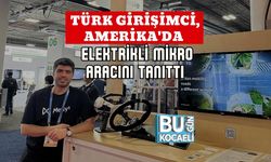 Türk Girişimci, Amerika'da Elektrikli Mikro Aracını Tanıttı