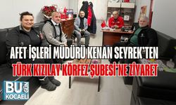 Afet İşleri Müdürü Kenan Seyrek’ten Türk Kızılay Körfez Şubesi’ne Ziyaret