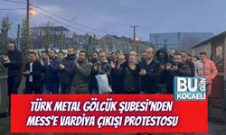 Türk Metal Gölcük Şubesi’nden MESS’e Vardiya Çıkışı Protestosu