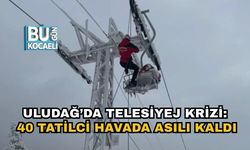Uludağ’da Telesiyej Krizi: 40 Tatilci Havada Asılı Kaldı