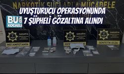 Uyuşturucu Operasyonunda 7 Şüpheli Gözaltına Alındı
