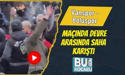 Vanspor – Boluspor Maçında Devre Arasında Saha Karıştı