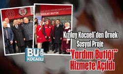 Kızılay Kocaeli’den Örnek Sosyal Proje: “Yardım Butiği” Hizmete Açıldı