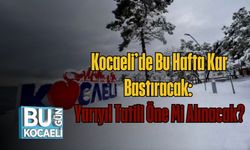Kocaeli’de Bu Hafta Kar Bastıracak: Yarıyıl Tatili Öne Mi Alınacak?