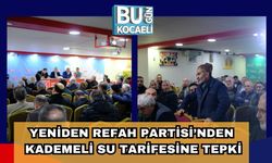 Yeniden Refah Partisi’nden Kademeli Su Tarifesine Tepki