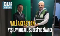 Vali Aktaş’tan Yeşilay Kocaeli Şubesi’ne Ziyaret