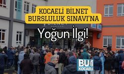 Kocaeli Bilnet Bursluluk Sınavı’na Yoğun İlgi!