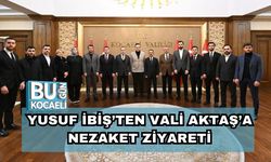 Yusuf İbiş’ten Vali Aktaş’a Nezaket Ziyareti