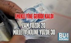 Emekli Yine Geride Kaldı: Zam Yüzde 20, Milletvekiline Yüzde 30