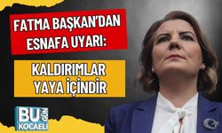 Fatma Başkan’dan Esnafa Uyarı: Kaldırımlar Yaya İçindir
