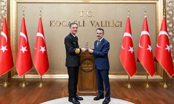 KORAMİRAL YALÇIN PAYAL’DAN VALİ İLHAMİ AKTAŞ’A ZİYARET