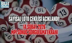 SAYISAL LOTO ÇEKİLİŞİ AÇIKLANDI! 14 ŞUBAT 2026 MPİ SONUÇ SORGULAMA EKRANI